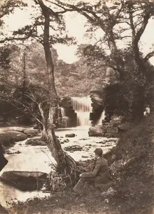 The Upper Fall, 1853-56. Creator: John Dillwyn Llewelyn