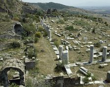 The Upper Gymnasium, Pergamon, Anatolia, Turkey, 1999. Creator: Unknown