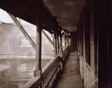 The Upper Gallery, The Oxford Arms, Warwick Lane, 1875, c1875. Creator: Alfred & John Bool