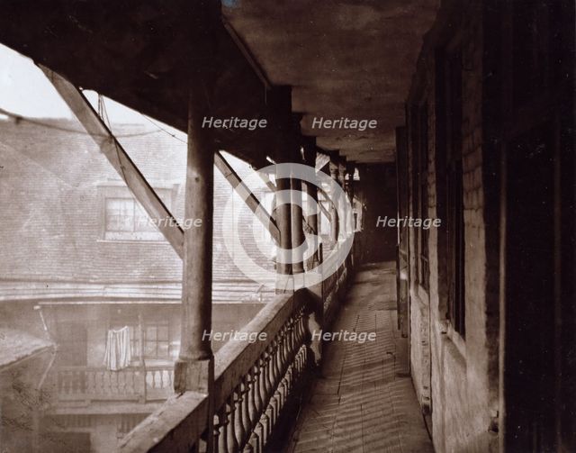 The Upper Gallery,  The Oxford Arms, Warwick Lane, 1875, c1875. Creator: Alfred & John Bool.