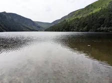The upper lake, Glendalough, Wicklow, Ireland, June 2026. Creator: Amanda Waite