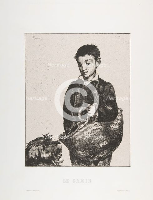 The Urchin, 1868. Creator: Edouard Manet.