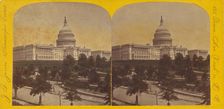 The U.S. Capitol, 1871-1881. Creator: J F Jarvis