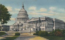 The U.S. Capitol, Washington D.C. c1940s