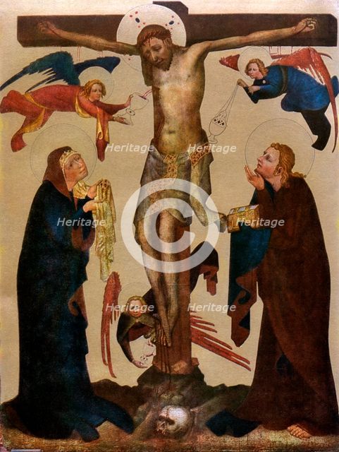 The Vyssi Brod 'Crucifixion', before 1400 (1955). Artist: Master of the Vyssi Brod Altar