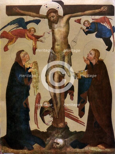 The Vyssi Brod 'Crucifixion', before 1400 (1955). Artist: Master of the Vyssi Brod Altar