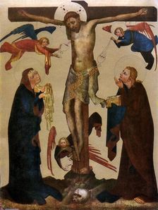 The Vyssi Brod Crucifixion before 1400 (1955). Artist: Master of the Vyssi Brod Altar