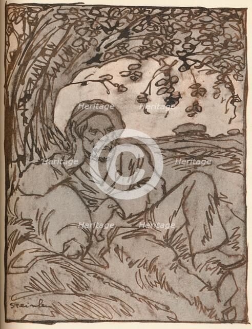 The Vagabond, c1879-1914, (1914). Artist: Theophile Alexandre Steinlen