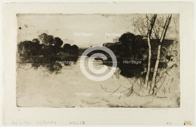 The Vale of Clyde, 1898. Creator: David Young Cameron.