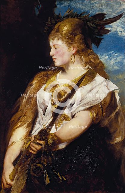 The Valkyrie, 1877. Creator: Makart, Hans (1840-1884).