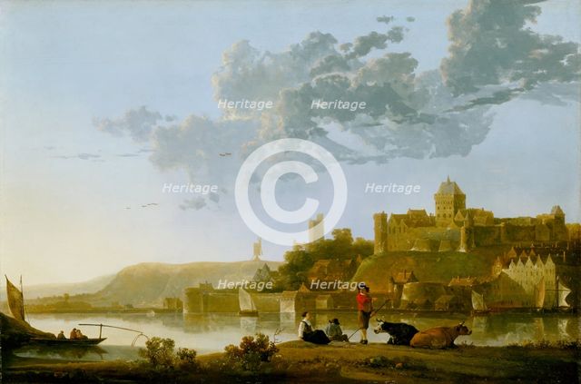 The Valkhof at Nijmegen, 1652-1654. Artist: Cuyp, Aelbert (1620-1691)