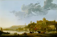The Valkhof at Nijmegen, 1652-1654. Artist: Cuyp, Aelbert (1620-1691)