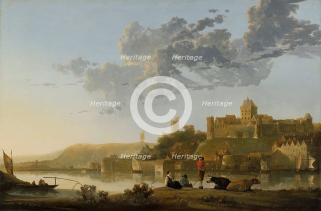 The Valkhof at Nijmegen, about 1652-1654. Creator: Aelbert Cuyp.