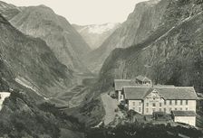 The Valley and Hotel, Stalheim, Norway, 1895. Creator: Poulton & Co