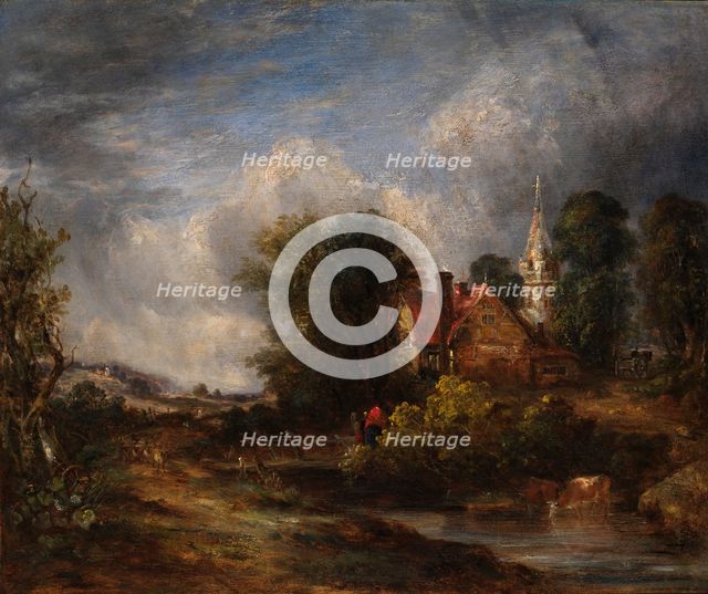 The Valley Farm, ca. 1826. Creator: Unknown.