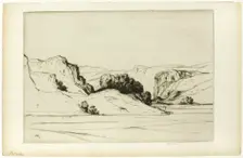 The Valley (known also as Glencrutten), 1914. Creator: David Young Cameron