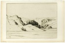 The Valley (known also as Glencrutten), 1914. Creator: David Young Cameron