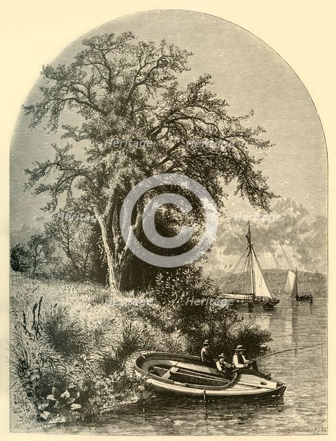 'The Valley of the Connecticut', 1874.  Creator: John J. Harley.