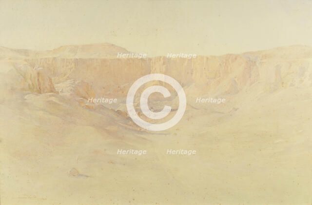 The Valley of the Kings , 1914. Creator: Carter, Howard (1874-1939).