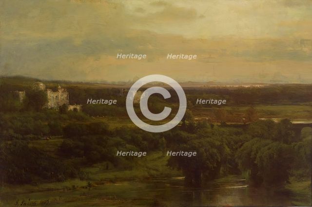 The Valley of the Olives, 1867. Creator: George Inness.