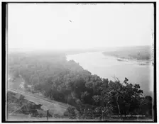 The Valley of the Mississippi, St. Paul, Minn. , c1898. Creator: Unknown