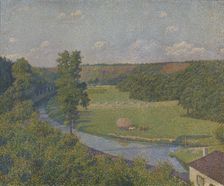 The valley of the Sambre, 1890. Creator: Théo van Rysselberghe