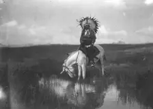 The Valley of the Rosebud, c1905. Creator: Edward Sheriff Curtis