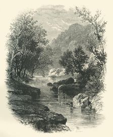 The Valley of the Wharfe c1870