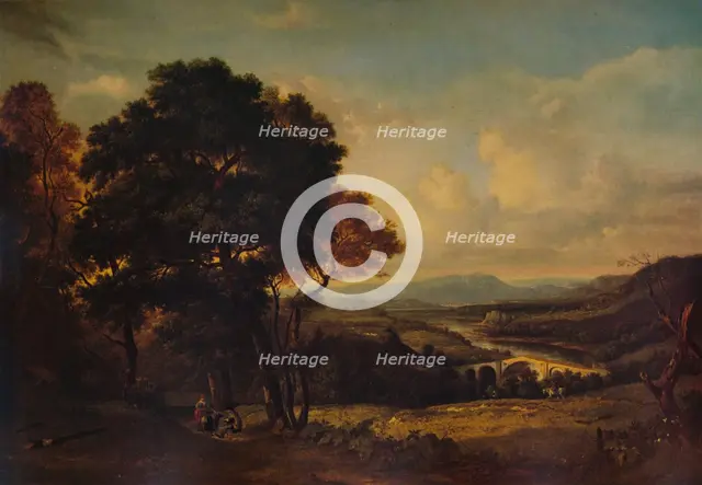 'The Valley of the Tweed', c1803. Artist: Patrick Nasmyth.