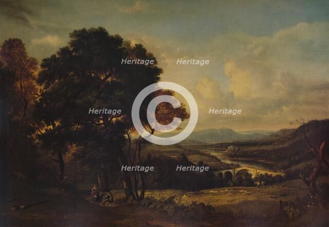 'The Valley of the Tweed', c1803. Artist: Patrick Nasmyth.