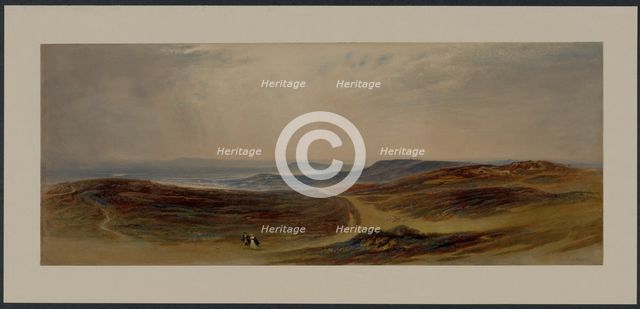 The Valley of the Tyne, My Native Country near Henshaw, 1842. Creator: John Martin (British, 1789-1854).