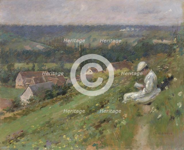 The Valley of Arconville, c. 1887. Creator: Theodore Robinson.