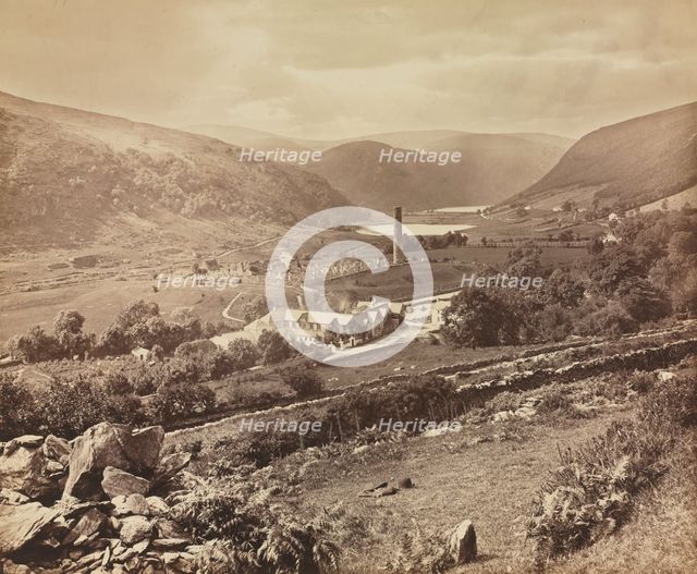 The Valley of Glendalough, County Wicklow, Ireland, c. 1864. Creator: William Russell Sedgfield (British, 1826-1902); W. Russell Sedgfield and Thomas Ogle, privately compiled.