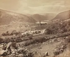 The Valley of Glendalough, County Wicklow, Ireland, c. 1864. Creator: William Russell Sedgfield (British, 1826-1902); W. Russell Sedgfield and Thomas Ogle, privately compiled