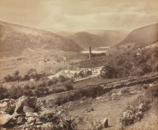 The Valley of Glendalough, County Wicklow, Ireland, c. 1864. Creator: William Russell Sedgfield (British, 1826-1902); W. Russell Sedgfield and Thomas Ogle, privately compiled