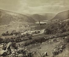 The Valley of Glendalough, County Wicklow, Ireland, c. 1864. Creator: William Russell Sedgfield (British, 1826-1902); W. Russell Sedgfield and Thomas Ogle, privately compiled