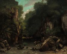 The Valley of Les Puits-Noir, 1868. Creator: Gustave Courbet