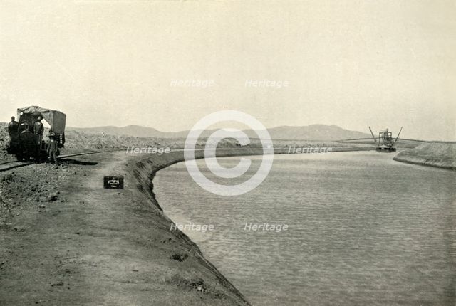 'The Valley of Mexico: The Great Drainage Canal', 1919. Creator: Unknown.