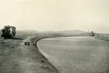 The Valley of Mexico: The Great Drainage Canal 1919. Creator: Unknown