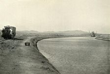 The Valley of Mexico: The Great Drainage Canal 1919. Creator: Unknown