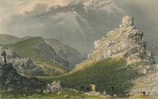 The Valley of Rocks, Near Linton, Devonshire 1831. Artist: Joseph Wilson Lowry