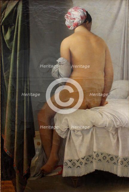 The Valpinçon Bather (La Grande Baigneuse), 1808. Artist: Ingres, Jean Auguste Dominique (1780-1867)