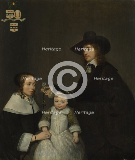 The Van Moerkerken Family, ca. 1653-54. Creator: Gerard Terborch II.