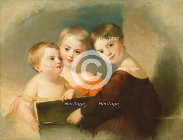 The Vanderkemp Children, 1832. Creator: Thomas Sully.