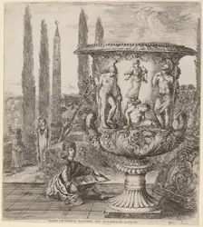 The Vase of the Medici, 1656. Creator: Stefano della Bella