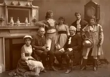 The Vaudeville Company in The Road to Ruin at the Vaudeville Theatre, London, 1886. Creator: Barraud