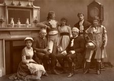 The Vaudeville Company in The Road to Ruin at the Vaudeville Theatre, London, 1886. Creator: Barraud
