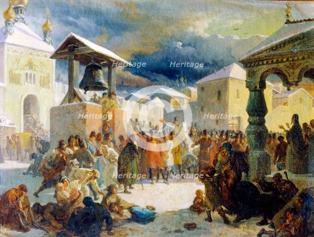 The Veche in the republic of Novgorod', 1861.