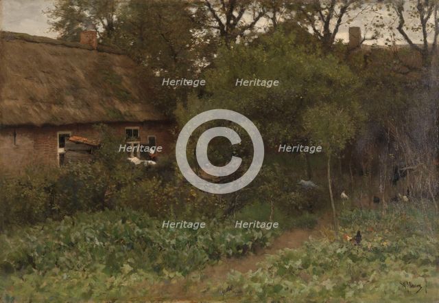 The Vegetable Garden, c.1885-c.1888. Creator: Anton Mauve.
