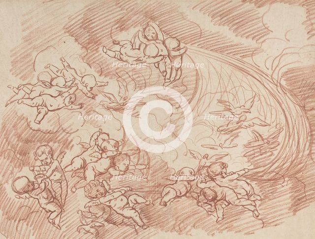 The Veil of Cupids, 18th century. Creator: Unknown.